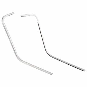 SIP STYLE Schildkante aus Aluminium mit silberner PVC-Beschichtung