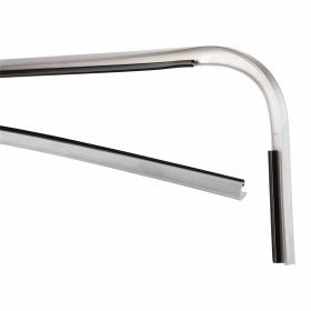 SIP STYLE Schildkante aus Aluminium mit silberner PVC-Beschichtung