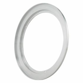 Capuchon de poussière SIP en aluminium CNC argenté pour jante fermée de 10
