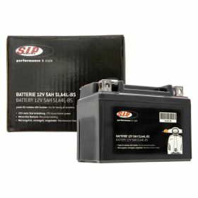 SIP SLA4L-BS Batterie 25% mehr Leistung versiegelt und wartungsfrei für 50cc Scooter