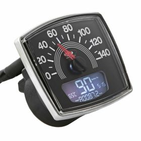 SIP Digital/Analog Tachometer/Drehzahlmesser 140 km/h 14.000 U/min 20 Funktionen Schwarz