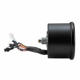 SIP 2.0 Tachometer Tachometer 140 km/h 14.000 U/min Carbon-Effekt 20 Funktionen