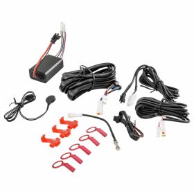SIP 2.0 Tachometer und Geschwindigkeitsmesser 140 km/h 14.000 U/min Schwarz Carbon LCD