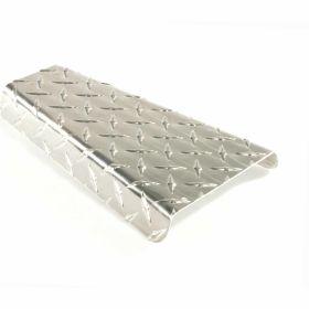 Tappetino SIP Centrale Pedana Alluminio Argento Anodizzato per PK XL2