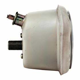Tachometer 100 km/h schwarz/weiß Zifferblatt schwarze Zahlen 2,7 mm geschraubtes Kabel