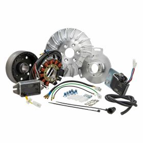 SIP PERFORMANCE 12V AC Ignition CNC Aluminum Flywheel 1650g 12 Magnets