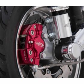 SIP Vorderbremssattel anodisiert Rot Aluminium 31,5 mm KBA-Zulassung 61358
