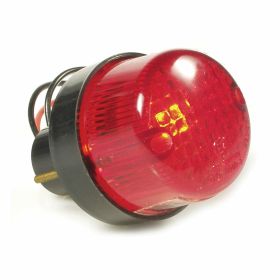 SIP Rear Light Ø55mm Red with Cable and Approved Bulbs E-Norm