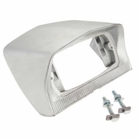Red metal tail light with BAY15d socket and included bulbs