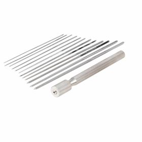 Vergaser-Düsen-Reibahlen-Set 0,6-1,9 mm 12 Präzisionsstücke