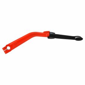 Leva accensione SIP klappbar in alluminio/acciaio rosso/nero con gomma e vite