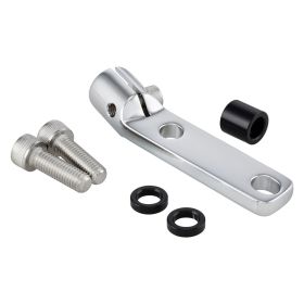 Piastre specchietto SIP in alluminio CNC cromo fori 43-45mm