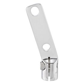 Piastre specchietto SIP in alluminio CNC cromo fori 43-45mm
