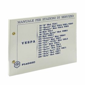 PIAGGIO Vespa 50-180 Manual 116 pages exploded drawings and electrical diagrams