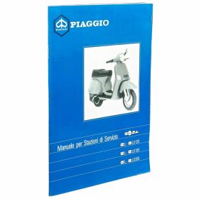 PIAGGIO Vespa Cosa/FL 125-200cc Manual 58 pages with diagrams and drawings
