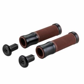 Poignées SIP 24/24 mm noir marron aluminium RAL 8002 avec ouverture terminale