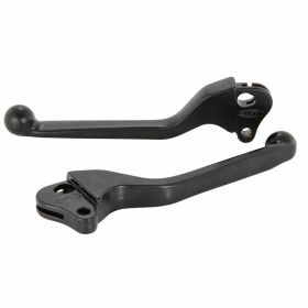 SIP Clutch/Brake Lever Kit in Black Aluminum 2 Pieces 145 mm