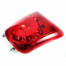 Red plastic rear light European approval 4 without bulbs