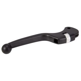 Leva frizione/freno SIP in alluminio nero sfera grande 1 pezzo