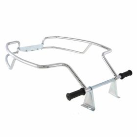 CUPPINI Traveller perimeter hood with double tube and footrests for stability
