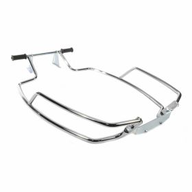 CUPPINI Traveller perimeter hood with double tube and footrests for stability