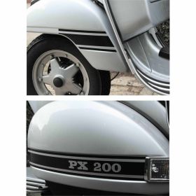SIP Sticker Kit PX 200 Rally 4 Parts for Cowl and Fenders 720x29mm