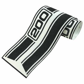 200 Stripe Adhesive Set for Hoods 2 Parts