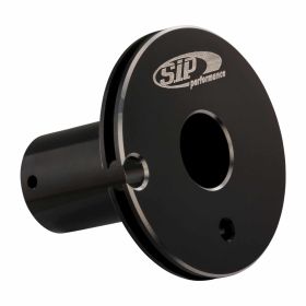 Puleggia gas SIP Quick Throttle 47 mm alluminio CNC corsa corta anodizzata nera
