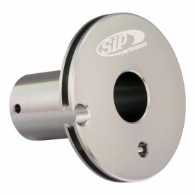 Puleggia gas SIP Quick Throttle 47 mm in alluminio CNC corsa corta anodizzata titanio
