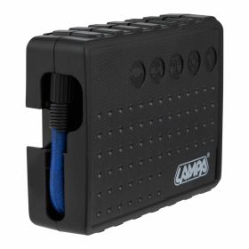 Mini compressore LAMPA 118x90x34 mm 8 bar funzionamento a batterie