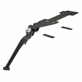 SIP Seitenständer 76° aus schwarzem Aluminium selbstfaltend 205 mm