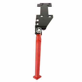 SIP Seitenständer 76° Rotes Aluminium Faltbar 205 mm 2 Federn