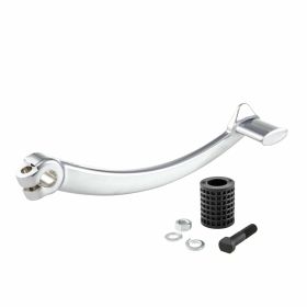 Leva accensione SIP VBB in alluminio cromato per motori PX vecchio con gomma e vite