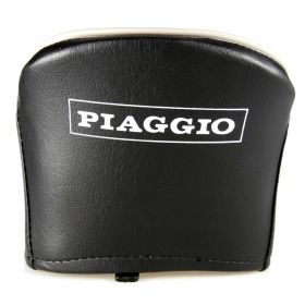 DELTA seat light gray without lock and strap with PIAGGIO logo