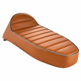 SIP Longtail Sport Seat Marron avec Passepoil Gris et Verrou