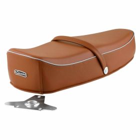 SIP Classic Comfort Seat Marron RAL 8002 avec Garniture et Sangle Grises