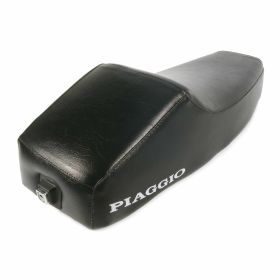 SIP Delta Mono Siège avec Verrou et Émblème PIAGGIO pour Scooters Vintage