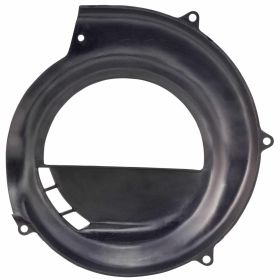 Copriventola SIP TURBO in plastica nera con canaletta