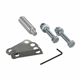 Ammortizzatore SIP Anteriore 240 mm Alluminio Nero Opaco Durezza M Regolabile