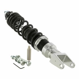 Ammortizzatore SIP PERFORMANCE 2.0 posteriore 340 mm alluminio argento molla nera