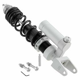 Ammortizzatore SIP PERFORMANCE 2.0 RACE 340 mm alluminio argento molla nera regolabile