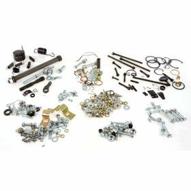 Motor- und Karosserieschraubensatz mit Schwingarm- und Trommelschrauben