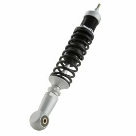 Ammortizzatore SIP PERFORMANCE posteriore in alluminio anodizzato argento con molla nera