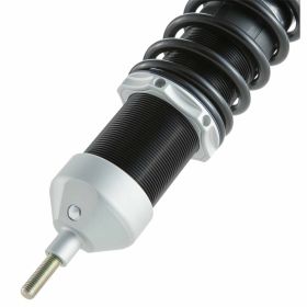 Ammortizzatore SIP PERFORMANCE posteriore in alluminio anodizzato argento con molla nera