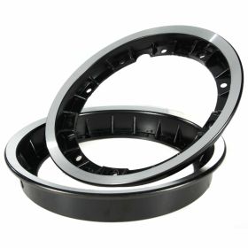 RUSH Rim 2.10x10 Matte Black PCD 5/220mm Center Hole 202mm