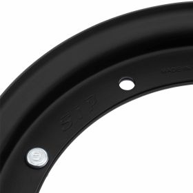 Cerchione SIP Vespa 10 Nero Opaco in Acciaio PCD 5/220mm Foro 202mm