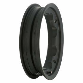 SIP Tubeless Rim 10 Black Aluminum Pre-mounted Valve Approved KBA 50164