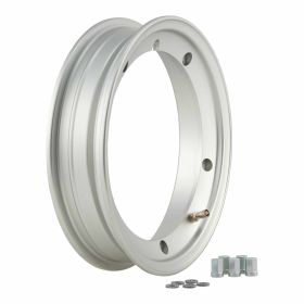 SIP Tubeless Rim 2.0 2.10x10 Matte Silver with Valve and KBA Approval