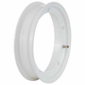 SIP Tubeless Rim 10 White with Pre-mounted Valve KBA Approval 51612
