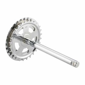 GPO Chrome-Pedalachse 28-Zähne-Kettenrad